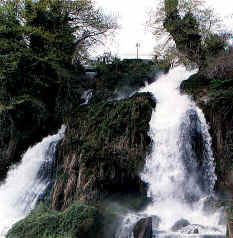 Double waterfalls